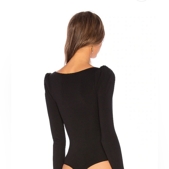 LPA Sweetheart Bodysuit in Black - Picture 4 of 6